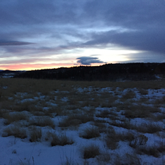 Elkhorn Ranch Morning Sky